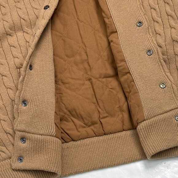 Polo Ralph Lauren Pilot jacket knitted women's cotton coat - Picture 7 of 8